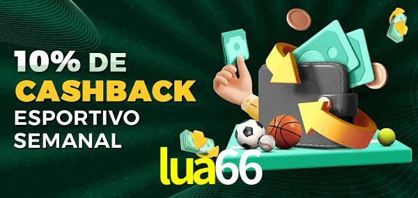 10% de bônus de cashback na lua66