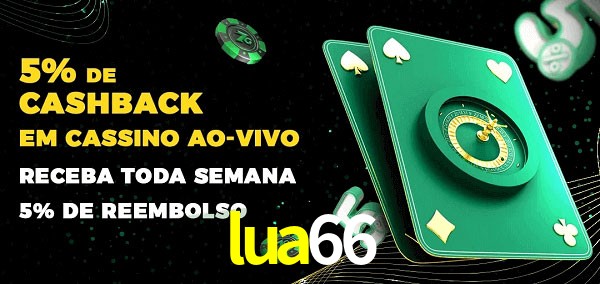 Promoções do cassino ao Vivo lua66